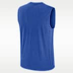 Camiseta sin mangas universitaria Nike Dri-FIT para hombre Duke Arch Legend