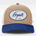 Kansas City Royals Rise Men's Nike MLB A-Frame Trucker Adjustable Hat