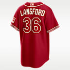 Wyatt Langford Texas Rangers City Connect Men's Nike MLB Stadium Jersey