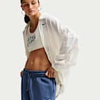 Pants de entrenamiento oversized de tiro alto para mujer Nike Sportswear Phoenix Fleece