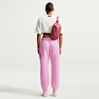 Nike Studio Fleece Medium Weight 'Graphic Pack' Women's Oversized Cuffed Logo Trousers