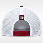 Gorra de rejilla universitaria Nike ajustable para hombre Florida State Legacy Basketball Rise