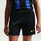 Inter Milan 2026/27 Stadyum İç Saha Nike Dri-FIT Genç Çocuk Futbol Taraftar Şortu