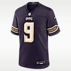 J.J. McCarthy Minnesota Vikings Rivalries Collection Men's Nike NFL Game Jersey