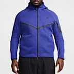 Chamarra Windrunner de tejido Fleece de cierre completo para hombre Nike Tech