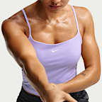 Nike One Women's Medium-Support Padded Adjustable Sports Bra Tank
