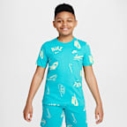 Playera para niños talla grande Nike Sportswear