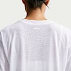 NikeSKIMS Performance Cotton Blend Women's Oversized Short-Sleeve Top
