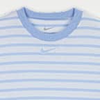 Nike Baby Short Sleeve Romper with Bucket Hat