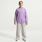Nike Studio Fleece Oversize Crew Genç Çocuk (Kız) Sweatshirt'ü