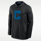 Playera de manga larga Nike Dri-FIT de la NFL con gorro para hombre Indianapolis Colts Alt
