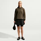 Sudadera con gorro sin cierre para mujer Nike Studio Fleece Medium Weight