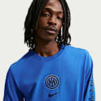 Inter Milan Men's Nike Soccer Long-Sleeve T-Shirt