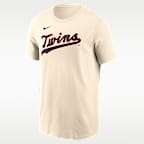 Byron Buxton Minnesota Twins 2026 MLB at Field of Dreams Men's Nike MLB T-Shirt