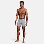 Nike Dri-FIT Ultra Comfort Men's Boxer Briefs (3-Pack)