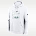 New York Jets White Out Men's Nike NFL Pullover Hoodie