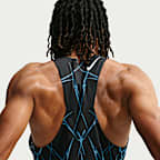 Nike AeroSwift Men's Dri-FIT ADV Printed Running Vest