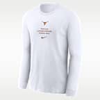Texas Sideline Men's Nike Dri-FIT College Long-Sleeve T-Shirt