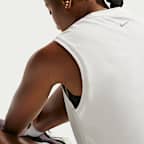 Playera de correr sin mangas Dri-FIT para mujer Nike