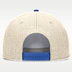 Gorra universitaria marca Jordan ajustable para hombre UCLA Primetime Rope 2-Tone Rise