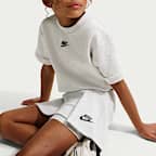 Conjunto de falda de dos piezas Tech Fleece para niños talla pequeña Nike