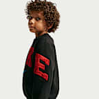 Nike Club Little Kids' Chenille Fleece Crew