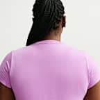 Nike Sportswear Chill Knit Women's Cropped T-Shirt (Plus Size)