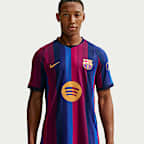 F.C. Barcelona 2026/27 Match Home Men's Nike Aero-FIT Football Authentic Shirt