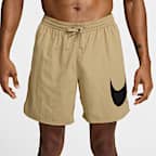 Shorts de playa o alberca con forro completo de 18 cm para hombre Nike Swim
