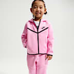 Conjunto de 2 piezas de Tech Fleece de cierre completo infantil Nike Sportswear