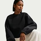 Haut oversize à manches longues Nike Article Fleece pour femme