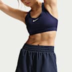 Nike One Pantalón corto de 8 cm con talle alto y diseño 2 en 1 Dri-FIT - Mujer