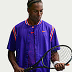 NikeCourt Slam Camiseta de tenis con botones Dri-FIT - Hombre