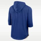 Kansas City Royals Authentic Collection Flux Men's Nike Dri-FIT MLB 3/4-Sleeve Hooded T-Shirt
