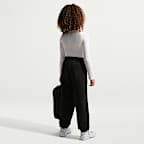 Nike Solo Swoosh Kids' Fleece Cuffed Basketball Trousers