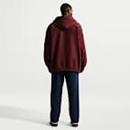 Nike Club-fleecebukser med åben kant til mænd