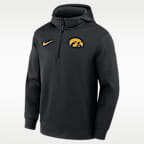 Iowa Coaches Premium Men's Nike Dri-FIT College 1/4-Zip Hoodie