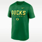 Oregon Courtside Basketball Legend Men's Nike Dri-FIT College T-Shirt