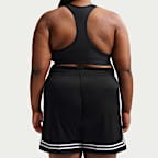 Shorts de básquetbol Dri-FIT de 13 cm para mujer Nike Crossover