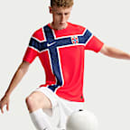Męska koszulka piłkarska Nike Aero-FIT reprezentacja Norwegii Match 2026 (wersja domowa)