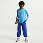 Playera de manga larga para niños grandes Nike Sportswear