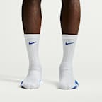 Nike Elite 2.0 Cushioned Crew Socks (1 Pair)