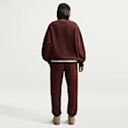 Nike Studio Fleece Medium Weight Women's Oversized Crew-Neck Sweatshirt