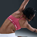 Bra deportivo ajustable con almohadillas para mujer Nike Indy Light Support