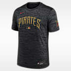 Pittsburgh Pirates City Connect Velocity Men's Nike Dri-FIT MLB T-Shirt
