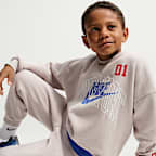 Nike Sportswear Little Kids' Multisport 2-Piece Fleece Crew Set