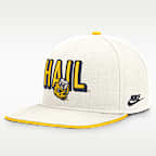 Michigan Legacy Letter & Mascot Pro Men's Nike Dri-FIT College Adjustable Hat