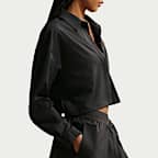 Nike 24.7 PerfectStretch Verkürztes Dri-FIT-Longsleeve mit UV-Schutz (Damen)