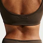 NikeSKIMS Matte Sujetador de cuello redondo - Mujer