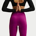 Nike Zenvy Women's High-Waisted Full-Length Leggings with No Front Seam